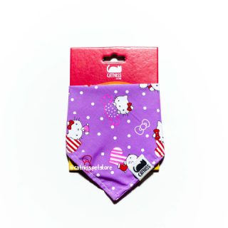 Bandana Kitty Lila