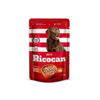 Ricocan Trocitos en Salsa para Perros Adultos Sabor Pollo