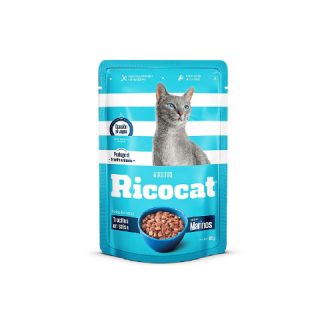 Ricocat Trocitos en Salsa para Gatos Adultos Sabor Marinos