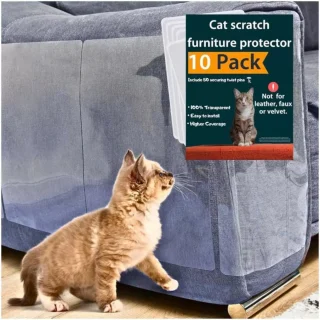 10 Protectores de Sofá Anti-Arañazos para Gatos 30×43 Cm