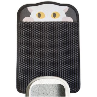 Alfombra Recolectora Atrapa Arena para Gatos 60×40 Cm