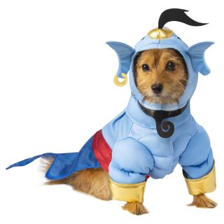 Disfraz del Genio de Aladdín para Perros y Gatos
