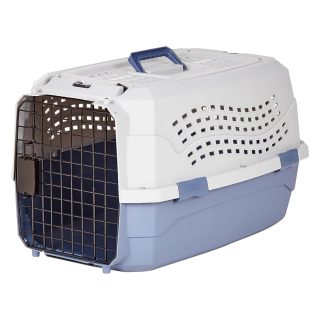 Jaula Transportadora Rígida para Perros y Gatos – 2 Puertas de Acceso