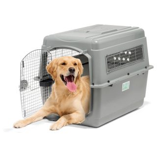 Jaula Transportadora Grande para Perros – Aprobada por Aerolíneas  (101x68x76 cm)