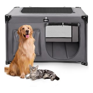 Corral Plegable Portátil para Perros y Gatos – Tela Oxford (95x68x60 cm)