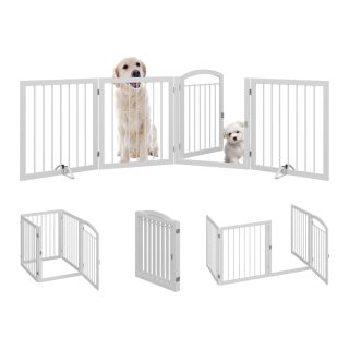 Valla Plegable de Seguridad de Acero Aleado para Perros