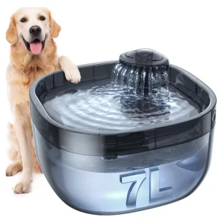 Fuente de Agua Ultra Silenciosa para Mascotas de 7 L