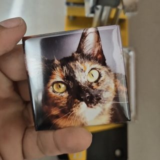 6 Imanes personalizados 5x5cm