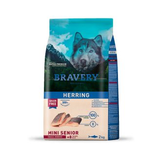 BRAVERY MINI SENIOR 2KG HERRING