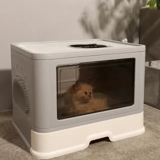 Arenero Cerrado para Gatos