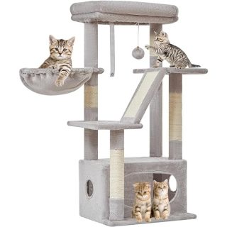 Rascador Torre para Gatos 96x42x32 Cm