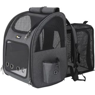 Mochila Transportadora Expandible (Aprobado por Aerolíneas)  43x33x8 Cm