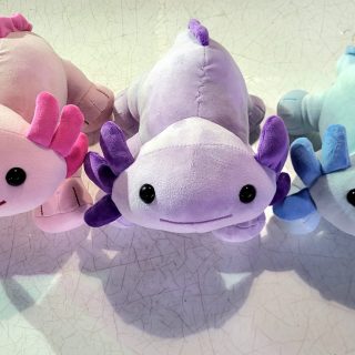 PELUCHE AJOLOTE 22 CM