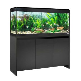 FLUVAL ROMA 240 COMPLETO CON MESA COLOR NEGRO