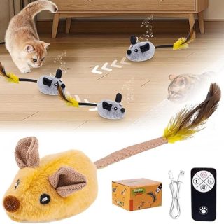 Juguete de Ratón con Control Remoto para Gatos