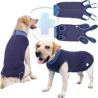 Traje de Recuperación de Cirugía Transpirable para Perros XXL