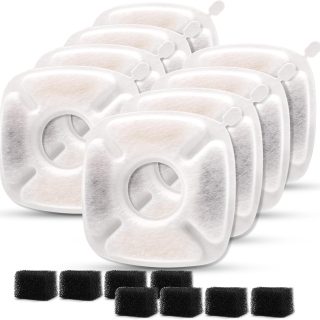 Pack de 16 Filtros Cuadrados para Fuentes Electrica para Mascotas