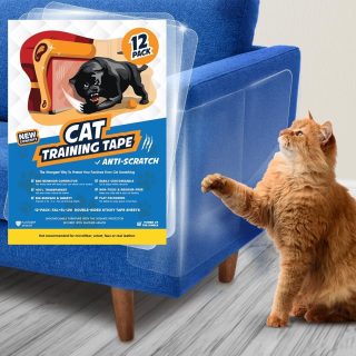 12 Protectores De Sofa Anti-Arañazos para Gatos 30×43 Cm