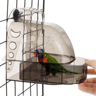 Bañera para Pájaros para Jaulas 13x12x14 Cm