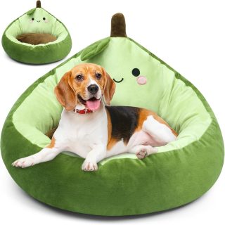 Cama Palta de Felpa para Mascotas 58x58x35 Cm