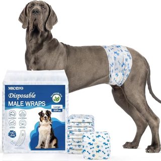 Pañales Desechables para perros Machos de 50 Unidades