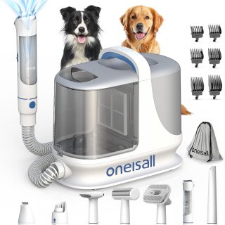 Kit de Aspiradora Profesional Oneisall con 7 Herramientas para Mascotas