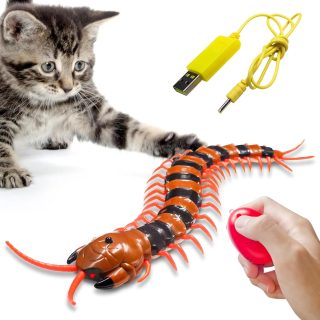 Juguete de Ciempiés a Control Remoto para Gatos