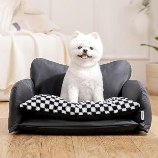 Sofá Cama con Cojin Extra Cómodo Impermeable para Mascotas 60x39x29 Cm