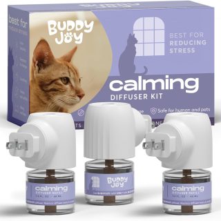 3 Difusor Calmante para Gatos Fórmula de larga Duración de 30 días con Feromonas para Aliviar el Estrés