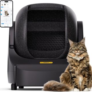 Caja de Arenero Inteligente con Control Aplicativo con Entrada Grande 57x56x58 Cm