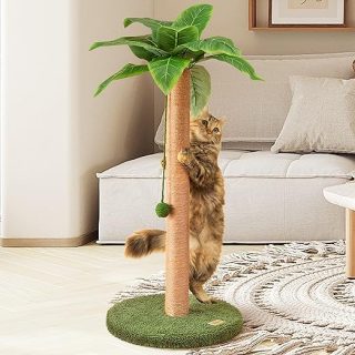 Rascador Sisal Modelo Palmera para Gatos 84x39x39 Cm
