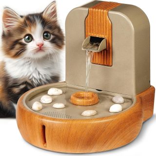 Fuente Ecológica para Gatos Diseño de Feng Shui de 1.7 L