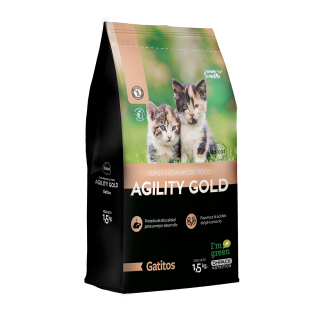 Agility Gold Gatitos 1.5 kg*