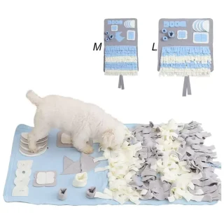 Alfombrilla de Olfateo para Perros Pequeños y Medianos | Juguete Interactivo y Antiestrés