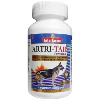 Artri-Tabs Complex: Suplemento Masticable con Glucosamina y Condroitina para la Salud Articular en Perros
