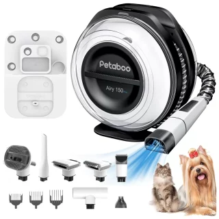 Aspiradora de Aseo Inalámbrico 7 en 1 para Mascotas – Con Cortaúñas y Gran Capacidad de 2.2 L