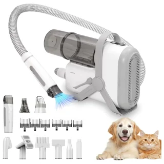 Aspiradora de Pelo para Mascotas – Kit de 10 Herramientas para un Hogar Sin Pelos
