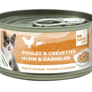 BUBIMEX BUBI NATURE POLLO Y GAMBAS 70gr
