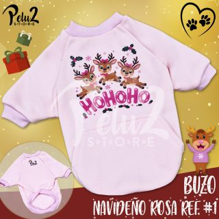 BUZO NAVIDEÑO ROSA REF 1