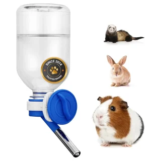 Bebedero Antifugas  (300 ml) con Boquilla Mini | Instalación Simple y Compatible con Botellas Estándar