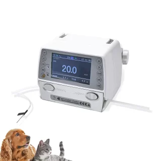 Bomba de Infusión Veterinaria Portátil | Alta Precisión y Pantalla LCD