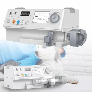 Bomba de Jeringa Veterinaria | Oclusión Ajustable KVO para Clínicas de Animales