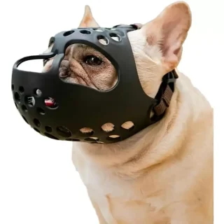 Bozal de Malla para Perros | Bozal Transpirable y Ajustable Antiladridos