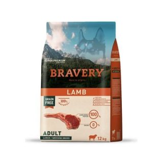 BRAVERY 12KG. CORDERO ADULTO