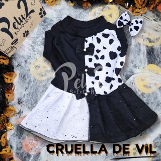 DISFRAZ CRUELLA DE VIL