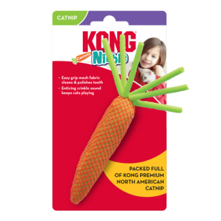 Juguete zanahoria para Gatos con catnip Kong