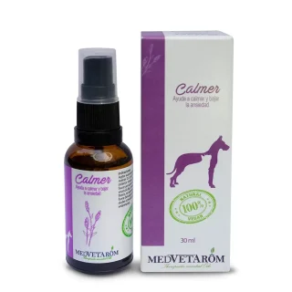 Calmer Spray Medvetarom: Calmante Natural para Reducir la Ansiedad y el Estrés en Perros y Gatos