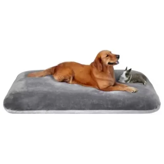 Cama Ortopédica JUMBO / XL para Perros Grandes: Antideslizante, Resistente y Funda Anti-Pelos Lavable