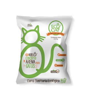 Arena para gatos Cama sanitaria ecológica 4.5 Kg