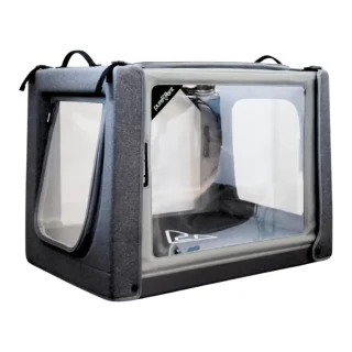 Cámara de Oxígeno Veterinaria para Mascotas | Jaula de Terapia para Perros y Gatos (Hasta 30 lbs)